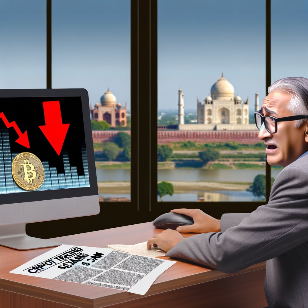 Вышедший на пенсию банковский служащий обманут на 60 лакхов рупий в мошенничестве с криптовалютой в Агре